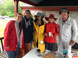 2018 Beach Cleanup rain or shine